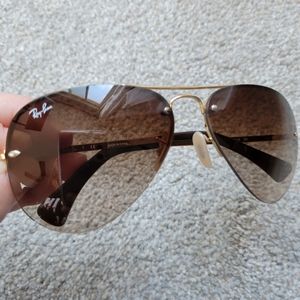 Ray Ban 3449 Brown Gradiant Sunglasses